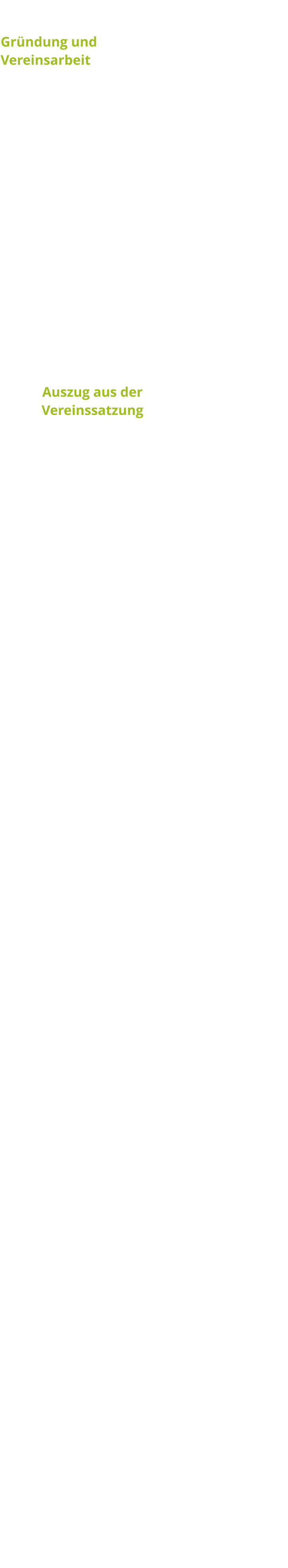 Über uns Gründung und Vereinsarbeit "Der ASV-Niederstetten wurde am 04.03.1977 von Michael Kütt, Karl Fink, Ullrich Fischer und Fritz Habel sowie ca. 20 weiteren Mitgliedern gegründet. Die Idee einen ASV zu gründen kam zustande als der Wasserverband "Kaiserstrasse" begann, im Reutal einen See anzulegen. Daraufhin beschlossen die genannten einen Verein ins Leben zurufen. Da der Habels Fritz einen eigenen See besaß, wurde zu Beginn dort geangelt. Dann kam die Pacht vom Roter See, Reutal See und zum Schluss der Rinderfelder und Herrenzimmerner See sowie der Oberstetter See dazu."   Wir unterhalten und pflegen diese Gewässer in unserer Funktion als gemeinnütziger Verein.  Durch unsere Gewässerwarte wird die Wassergüte geprüft und gesichert.  Die Fischbestände werden durch Besatzmaßnahmen ständig erhalten und ergänzt.  Diese kostenintensiven Maßnahmen finanzieren wir durch Mitgliedsbeiträge und Veranstaltungserlöse. Durch Helferstunden der Mitglieder können die anstehenden Arbeiten meist abgedeckt werden.   Auszug aus der Vereinssatzung                                   Satzung  § 1  Der Angelsportverein Niederstetten ist eine Vereinigung von Sportfischern. Er hat seinen Sitz in 97996 Niederstetten und ist im Vereinsregister des Amtsgerichtes einzutragen. Das Geschäftsjahr ist das Kalenderjahr. Der Gerichtsstand ist Bad Mergentheim. § 2  Zweck und Aufgabe des Vereins Der Hauptgrundsatz des Vereins ist die Gemeinnützigkeit. Er sieht daher sein Ziel in der Vertiefung folgender Aufgaben: Ausbreitung und Vertiefung einer waidgerechten, fischereisportlichen Betätigung.Ordnungsgemäße Bewirtschaftung der gepachteten oder erworbenen Fischwasser.Schaffung neuer, Erhaltung und Verbesserung der bereits bestehenden Gelegenheiten zur Ausübung der fischereisportlichen Betätigung.Ergreifung von Maßnahmen zum Schutze der Gewässer gegen schädigende Einflüsse und Vernichtung der natürlichen Lebensbedingungen der Fische.Vertretung und einheitliche Ausrichtung der Mitgliederinteressen.Der Verein ist selbstlos tätig. Er verfolgt nicht in erster Linie eigenwirtschaftliche Zwecke.Vorträge und Belehrungen der Mitglieder zur Vertiefung des Wissens um die biologischen Vorgänge im Wasser.Mittel des Vereins dürfen nur für satzungsgemäße Zwecke verwendet werden. Die Mitglieder erhalten keine Zuwendungen aus Mitteln des Vereins. Es darf keine Person durch Ausgaben, die dem Zweck der Körperschaft fremd sind oder durch unverhältnismäßig hohe Vergütungen begünstigt werden. Der Verein verhält sich in Fragen der Parteipolitik, der Rasse und der Religion neutral.  § 3  Mitglied des Vereins kann jeder Bürger sein oder werden, der die Vereinssatzung anerkennt und die darin festgelegten Pflichten erfüllt. Die Anmeldung zur Aufnahme erfolgt durch schriftlichen Antrag an den 1. Vorsitzenden. Über die Aufnahme entscheidet der Ausschuss. Dieser kann die Aufnahme von einer persönlichen Vorstellung abhängig machen. Dem Antragsteller wird über die Aufnahme oder Ablehnung Mitteilung gemacht. Eine Begründung braucht nicht zu erfolgen. Ein Rechtsmittel gegen die Ablehnung ist nicht gegeben.Der Verein besteht aus Aktiven, Passiven und Ehrenmitgliedern. a)      Aktive Mitglieder  Aktives Mitglied kann werden, wer nach den Richtlinien des Landesfischereiverbandes Sportfischer ist oder werden will, das 18. Lebensjahr erreicht hat und den Wohnsitz in der Gemeinde Niederstetten oder in einem unmittelbaren Nachbarort hat. Nach diesen Richtlinien ist Sportfischer, wer die Waid aus Liebhaberei ausübt, ohne dass die Tätigkeit im steuergesetzlichen Sinn Haupt- oder Nebenerwerb ist.  b)      Passive Mitglieder  Passives Mitglied kann werden, wer die Bestrebungen des Vereins ideell oder materiell unterstützt.  c)      Ehrenmitglieder  Zu Ehrenmitgliedern können solche Mitglieder ernannt werden, die sich um die Förderung und Ziele des Vereins besondere Verdienste erworben haben.  Sie genießen die Rechte der aktiven Mitglieder und sind von Vereinsbeiträgen befreit. Ihre Ernennung geschieht durch die Hauptversammlung.  d)      Jugendmitglieder (10 bis 18 Jahre) Jugendmitglieder sind Vollmitglieder und haben Stimmrecht.                                                                                                                                                     Die vollständige Satzung als PDF